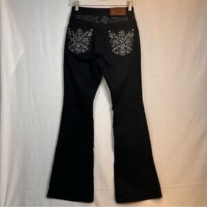 Westfield Eagle Embellished Bling Western Jeans Sz 5 Cowgirl  Boot Cut